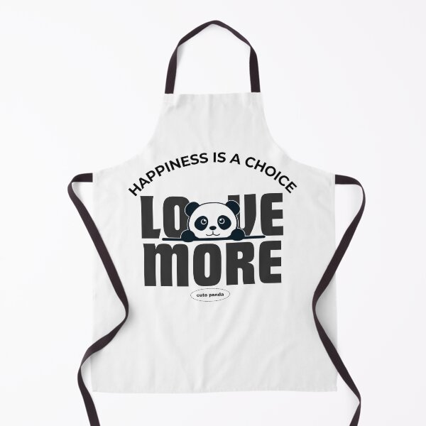 Item preview, Happiness Is a Choice Love More Cute Panda designed and sold by SushiShop1.
