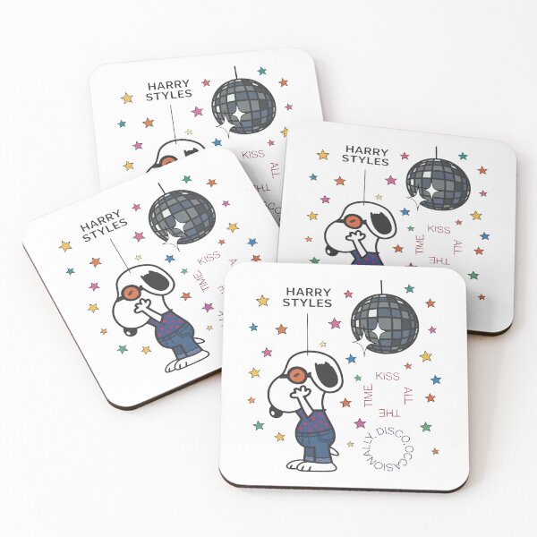 Artikelvorschau, Harry Styles Kiss All The Time Disco Occasionally - Harry Styles x Snoopy entworfen und verkauft von CLOUDYMOODS.