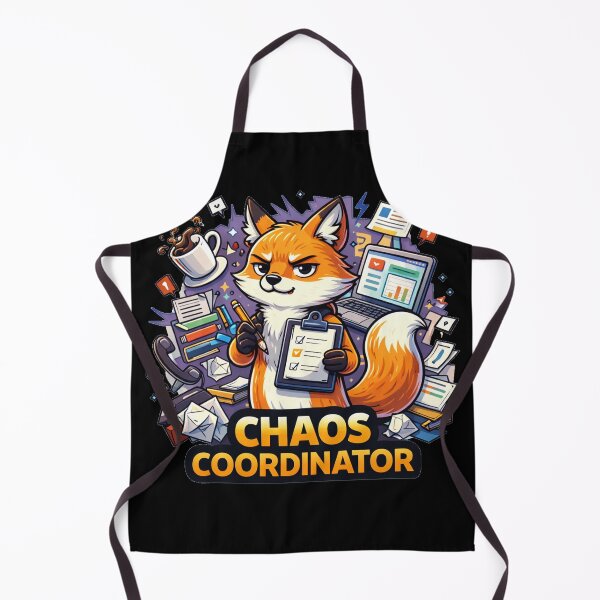 Item preview, Chaos Coordinator Funny Office Fox designed and sold by the-dovlat.