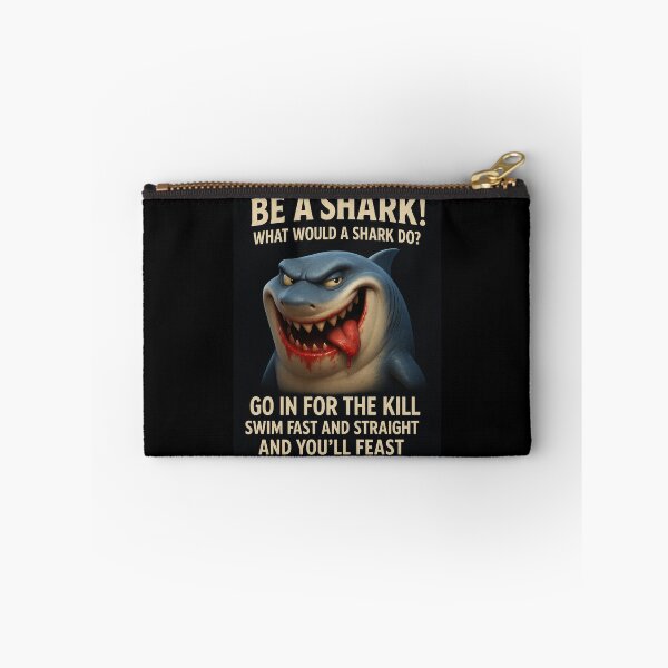 Item preview, Be a Shark – Go In for the Kill Motivation Tee designed and sold by DyfunctionalTee.