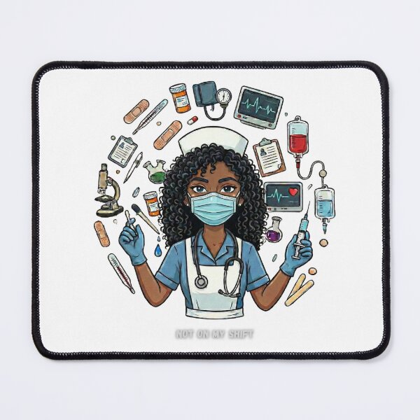 Item preview, Not on my shift (Nurse) designed and sold by Nurse Eve.