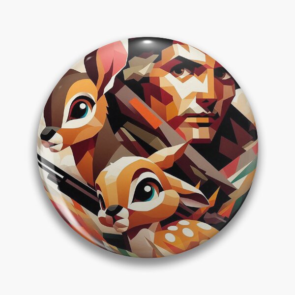 Item preview, 'Bambi: A Life in the Woods' – Modernist Literary Illustration (Public Domain Novel Art) designed and sold by DiamondSkyShirt.
