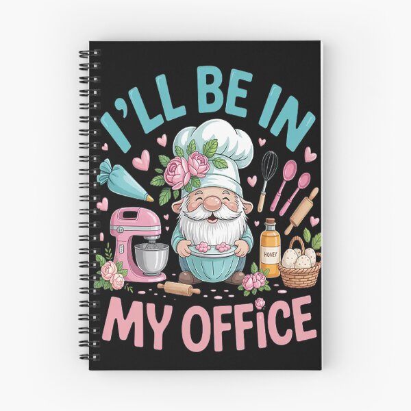 Item preview, I'll Be In My Office Baking Room Gnome Baker Cookie designed and sold by gandebro.