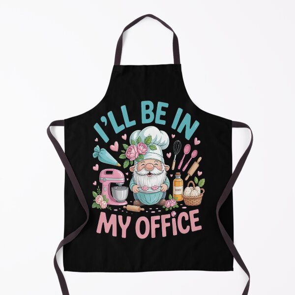 Item preview, I'll Be In My Office Baking Room Gnome Baker Cookie designed and sold by gandebro.