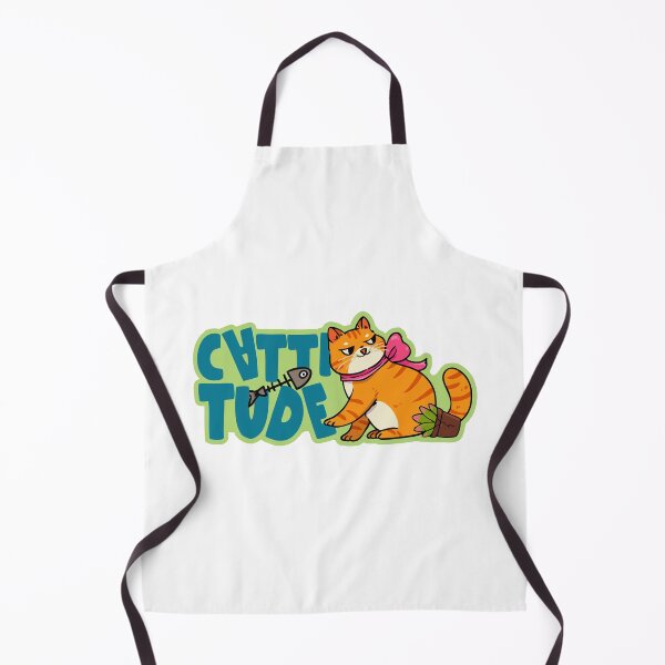 Item preview, Cattitude Orange Tabby Sass Sticker designed and sold by jinmkh.