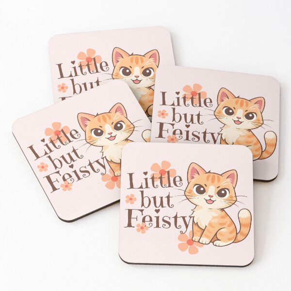 Item preview, Little but Feisty Cute Cat designed and sold by TinyTyrantCo.