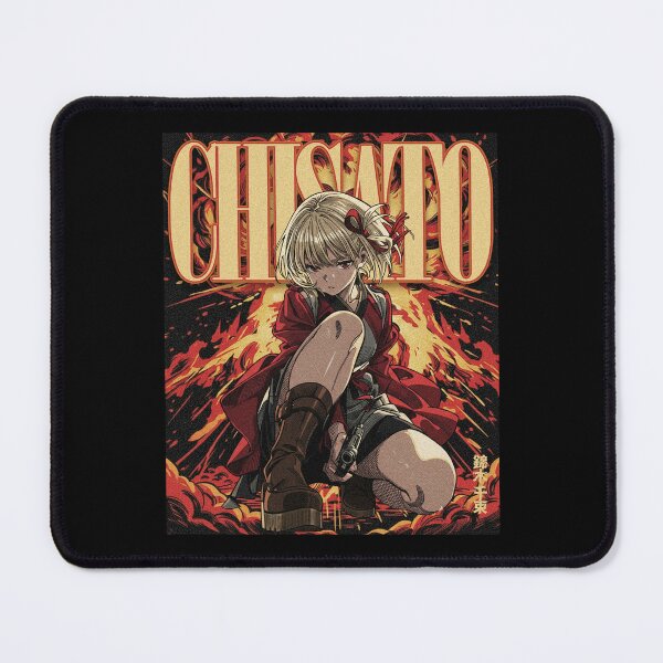 Item preview, Chisato Nishikigi Lycoris Recoil designed and sold by MadShroomPrints.