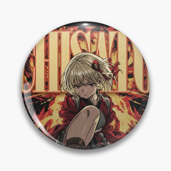 Item preview, Chisato Nishikigi Lycoris Recoil designed and sold by MadShroomPrints.