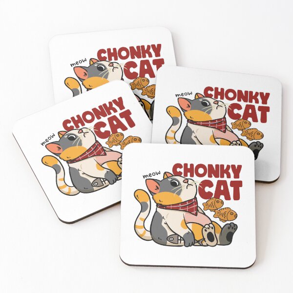 Item preview, Chonky Cat Calico Fish Lover designed and sold by jinmkh.