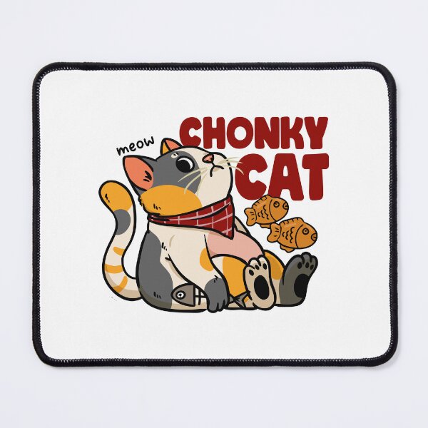 Item preview, Chonky Cat Calico Fish Lover designed and sold by jinmkh.
