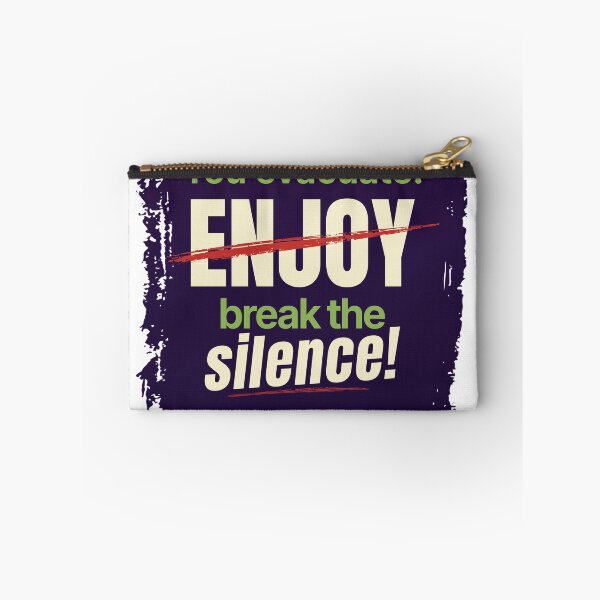 Item preview, They escalate. You evacuate. -  ̶E̶n̶j̶o̶y̶ Break The Silence Protest Design  designed and sold by Octuss.