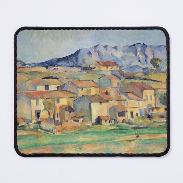 Item preview, Hamlet at Payannet, Near Gardanne by Paul Cézanne: Post Impressionist Landscape Poster designed and sold by artofuniverse.