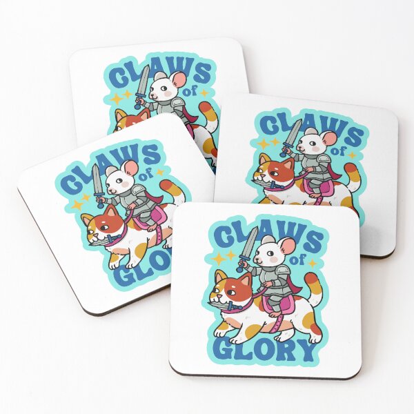 Item preview, Claws of Glory Mouse Knight Riding Cat designed and sold by jinmkh.