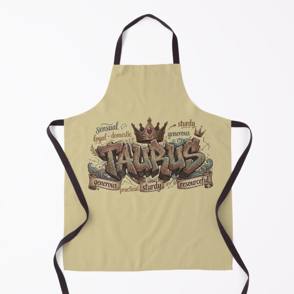 Item preview, Taurus Zodiac Signs, Horoscope Street Art designed and sold by BreezifyDesignStudio.