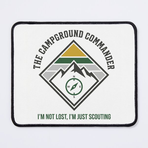 Item preview, Campground Commander National Park Dad Joke designed and sold by icemanphotos.
