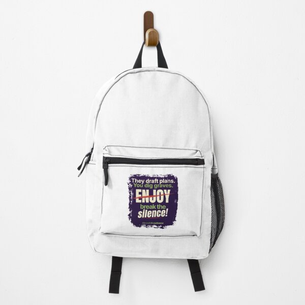 Item preview, They draft plans. You dig graves. - ̶E̶n̶j̶o̶y̶ Break The Silence Protest Design designed and sold by Octuss.