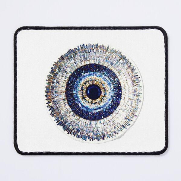 Item preview, Radiant Mosaic Shimmering Mosaic Evil Eye Protection designed and sold by DeepFeels78.