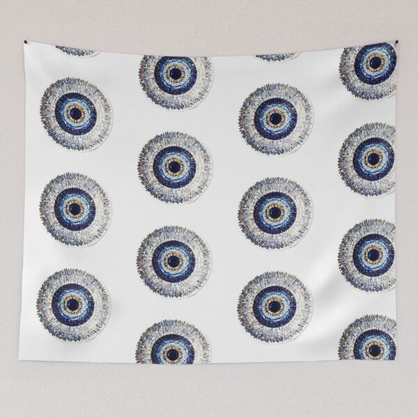 Item preview, Radiant Mosaic Shimmering Mosaic Evil Eye Protection designed and sold by DeepFeels78.