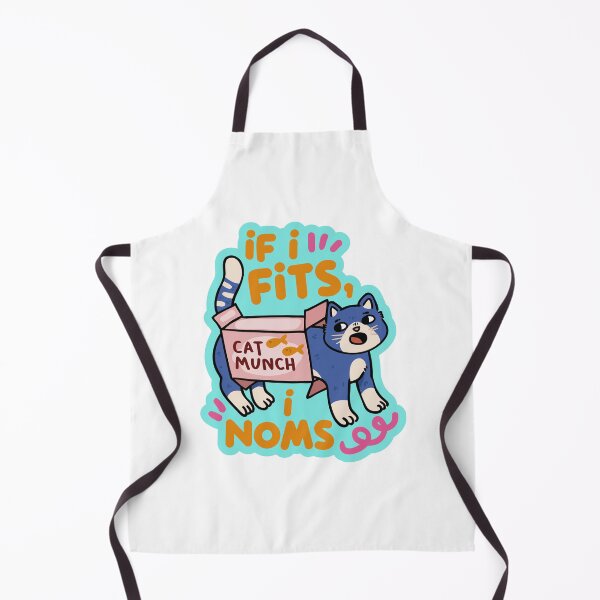 Item preview, If I Fits I Noms Blue Cat Box designed and sold by jinmkh.