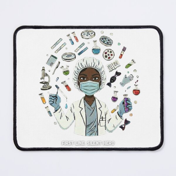 Item preview, First line silent hero (Laboratory Professional) designed and sold by Nurse Eve.
