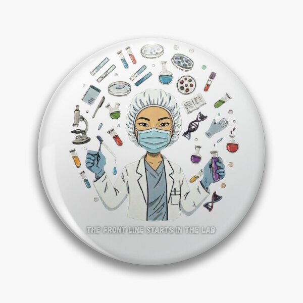 Item preview, The front line starts in the lab (Laboratory Professional) designed and sold by Nurse Eve.