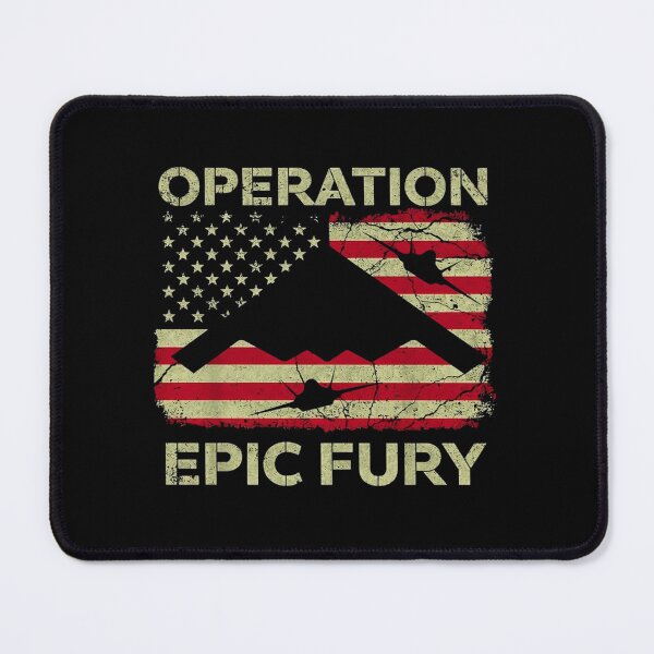 Item preview, Operation Epic Fury, Red White Blue, Patriotic, Free Iran designed and sold by CLOUDYMOODS.