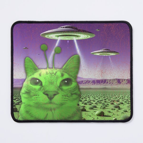 Item preview, Funny Alien Cat Oiia Oiia Meme  designed and sold by DakirooStudio.