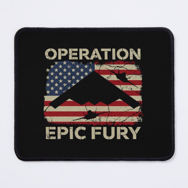 Item preview, Operation Epic Fury, Red White Blue, Patriotic, Free Iran designed and sold by CLOUDYMOODS.