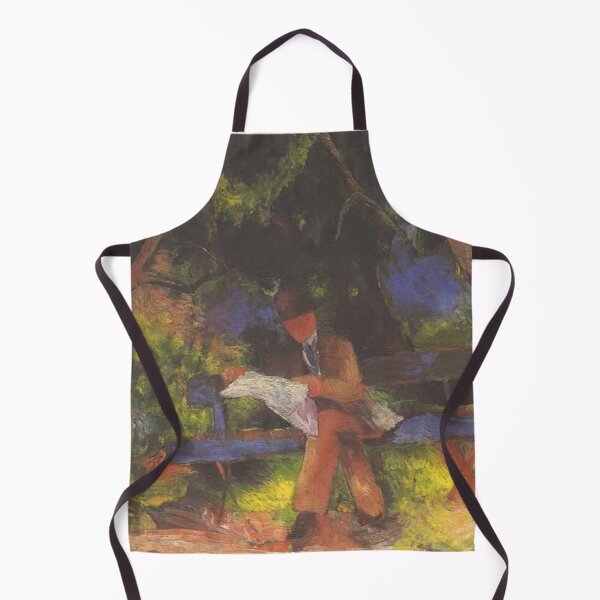 Item preview, Reading man in park designed and sold by SharonTheFirst.