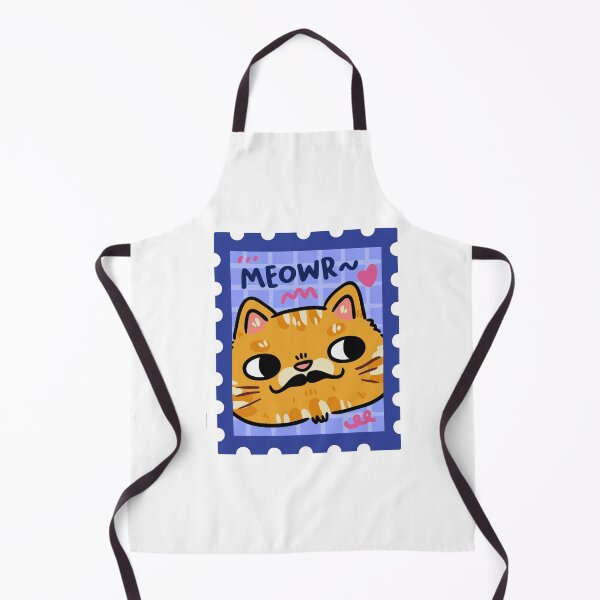 Item preview, Meowr Moustache Cat Postage Stamp designed and sold by jinmkh.