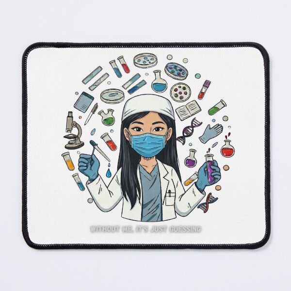 Item preview, Without me it's just guessing (Laboratory Professional) designed and sold by Nurse Eve.
