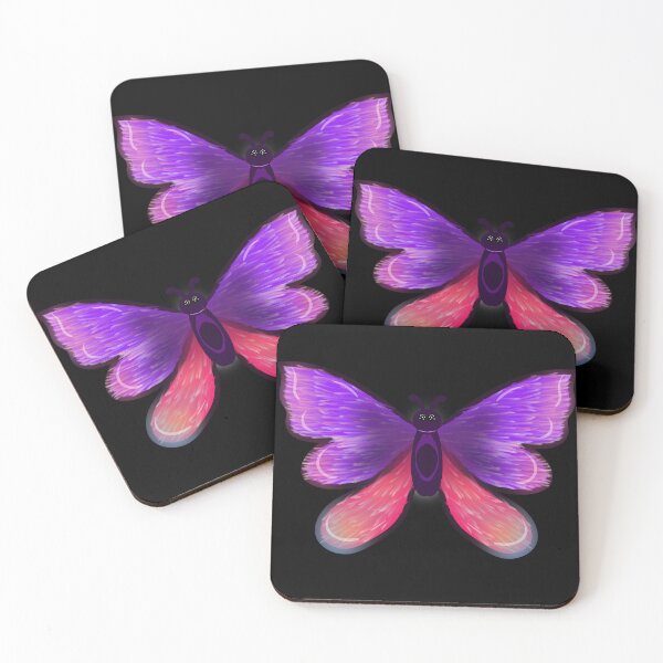 Item preview, Mystical Purple Velvet Moth | Fantasy Nature Art designed and sold by HopeAndHustle.