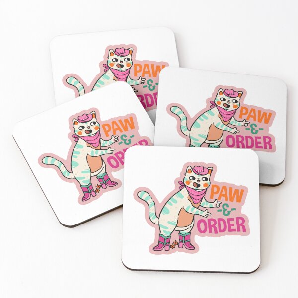 Item preview, Paw & Order Cowboy Cat Sheriff designed and sold by jinmkh.