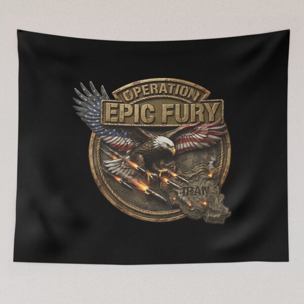Item preview, United States Operation Epic Fury designed and sold by CLOUDYMOODS.