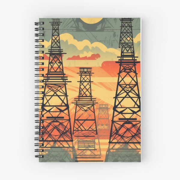 Item preview, Pylon towers retro style designed and sold by pinkal.