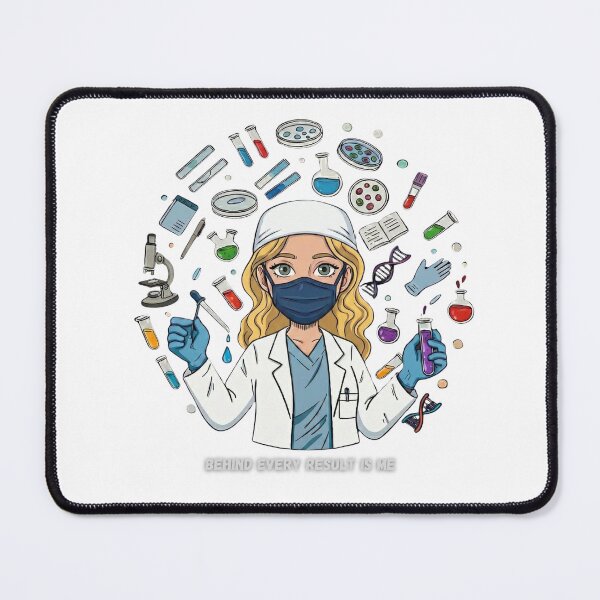 Item preview, Behind every result is me (Laboratory Professional) designed and sold by Nurse Eve.