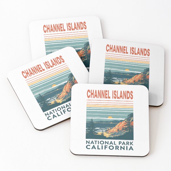 Item preview, Channel Islands National Park - California designed and sold by GoodOldVintage.