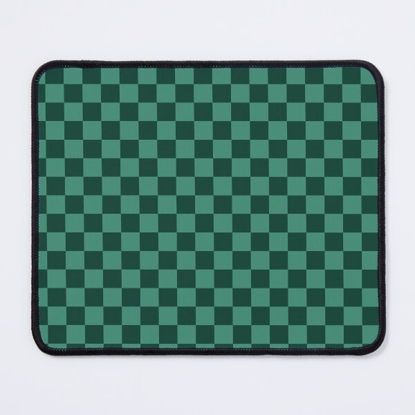 Item preview, Green checkered pattern designed and sold by PatternDesign01.