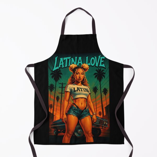Item preview, Latina Love Sunset Lowrider Queen designed and sold by DyfunctionalTee.