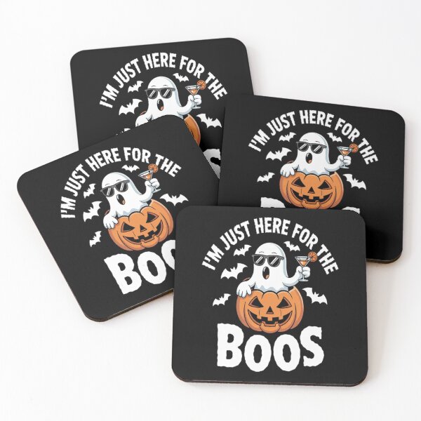 Item preview, I'm Just Here For The Boos Ghost Beer Spooky Halloween designed and sold by gandebro.