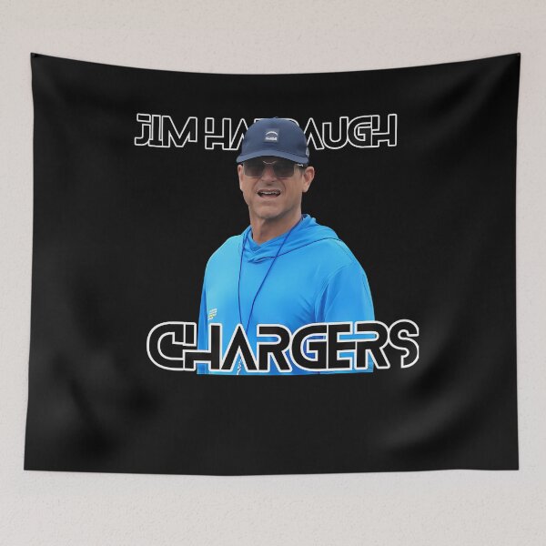 Item preview, Jim Harbaugh Chargers - Tariik 321 designed and sold by WafaaElashry.