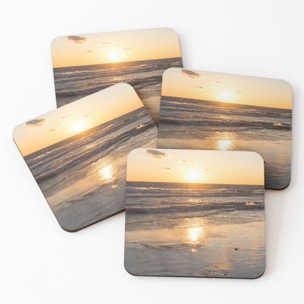 Item preview, Golden Sundowner Time on the Beach designed and sold by Georgia Mizuleva.