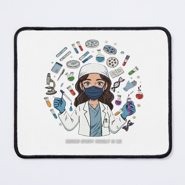 Item preview, Behind every result is me (Laboratory Professional) designed and sold by Nurse Eve.