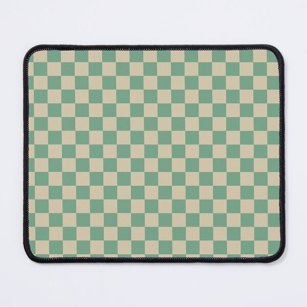 Item preview, Retro Green checkered pattern designed and sold by PatternDesign01.