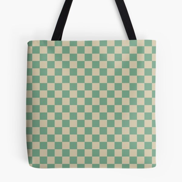 Artikelvorschau, Retro-grünes Karomuster entworfen und verkauft von PatternDesign01.