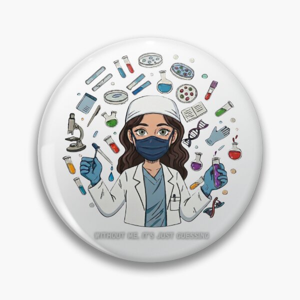 Item preview, Without me it's just guessing (Laboratory Professional) designed and sold by Nurse Eve.
