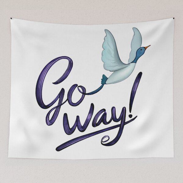 Item preview, Go Way! - Flying Freedom & Personal Journey Aesthetic designed and sold by RS-Globalist-.