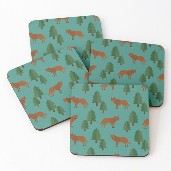 Item preview, Wolves on blue designed and sold by reneesillus.