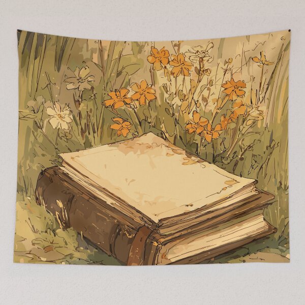 Item preview, Field Notes & Wildflowers Meadow Sketchbooks Light Academia designed and sold by bapupa.