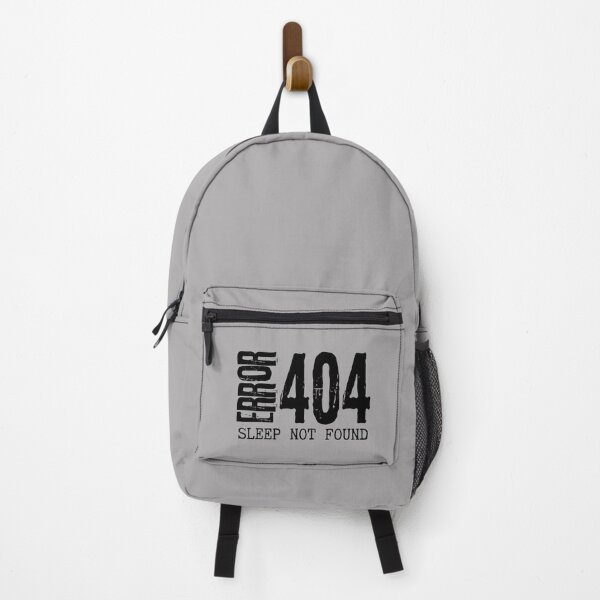 Item preview, Funny Error 404 Sleep Not Found Geek Humor Design designed and sold by Artycom.
